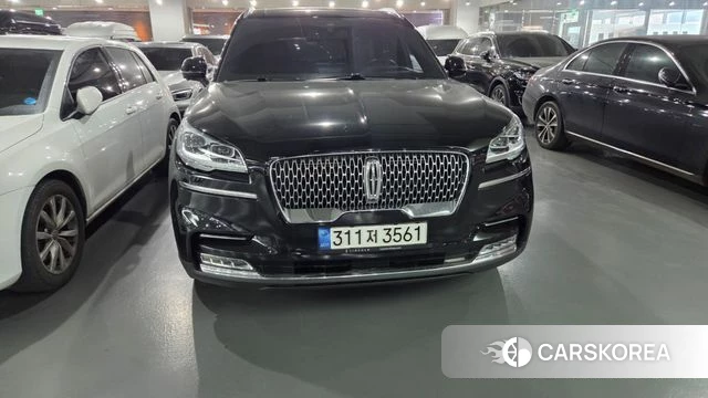 Lincoln Aviator 2nd generation 2021 Черный из Кореи