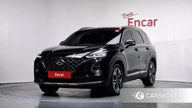 Hyundai Santa Fe TM 2019 Черный из Кореи