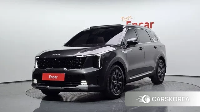 Kia The New Sorento 4th Generation 2024 Серый из Кореи