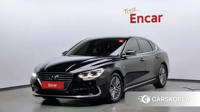 Hyundai Grandeur IG Hybrid 2019 Черный из Кореи