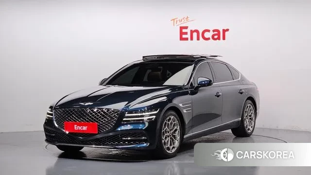 Genesis G80 (RG3) 2021 Синий из Кореи