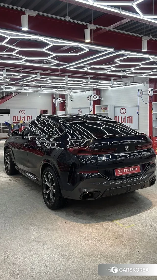 BMW X6 (G06) 2021 Черный из Кореи