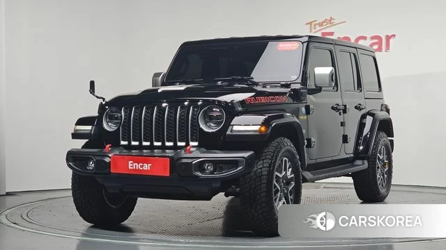 Jeep Wrangler (JL) 2022 Черный из Кореи