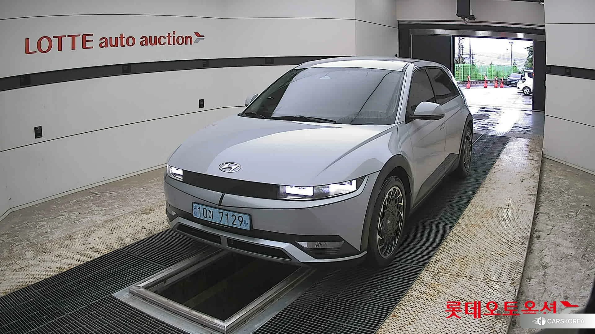 Hyundai IONIQ 5 2023 Cyber Grey Metallic из Кореи