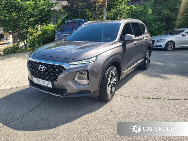 Hyundai Santa Fe TM 2018 Серый из Кореи