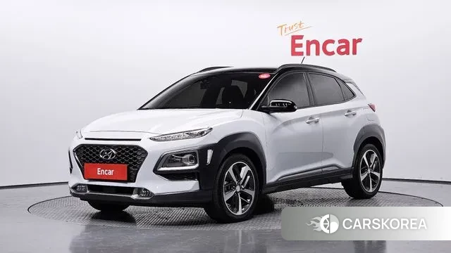Hyundai Kona 2018 Белый из Кореи