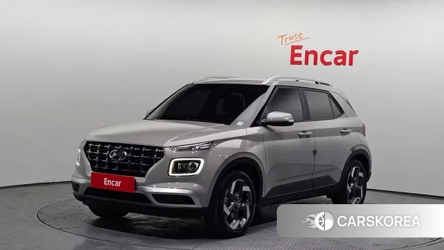 Hyundai Venue 2019 Серебристо-серый из Кореи