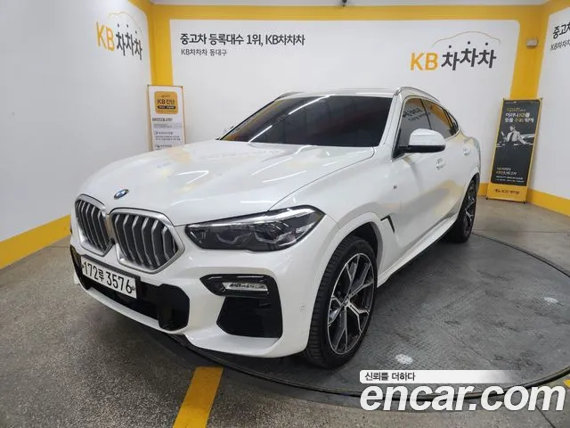 BMW X6 (G06) 2020 Белый из Кореи