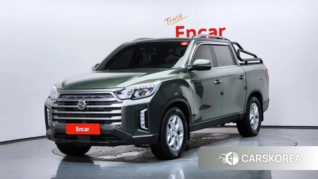Ssangyong The New Rexton Sport 2022 Темно-зеленый из Кореи