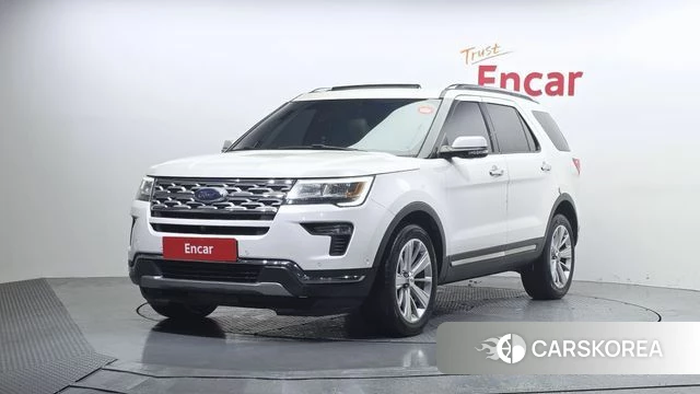 Ford Explorer 2018 Белый из Кореи