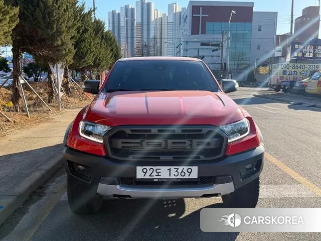 Ford Ranger 3rd Generation 2021 Красный из Кореи