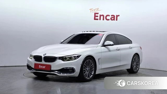 BMW 4 Series (F32) 2018 Белый из Кореи