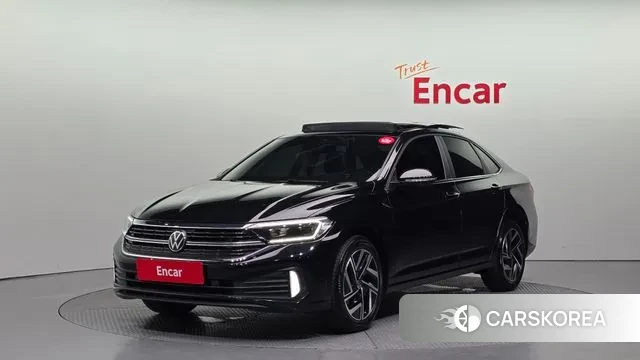 Volkswagen 7th Generation of Jetta 2022 Черный из Кореи