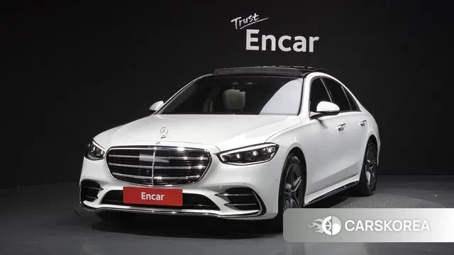 Mercedes-Benz S-Class W223 2022 Белый из Кореи