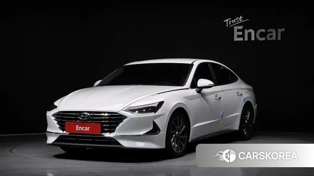 Hyundai Sonata (DN8) 2019 Белый из Кореи