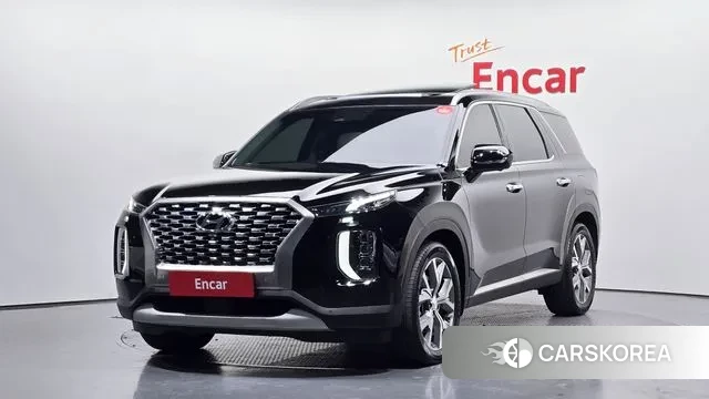 Hyundai Palisade 2021 Черный из Кореи