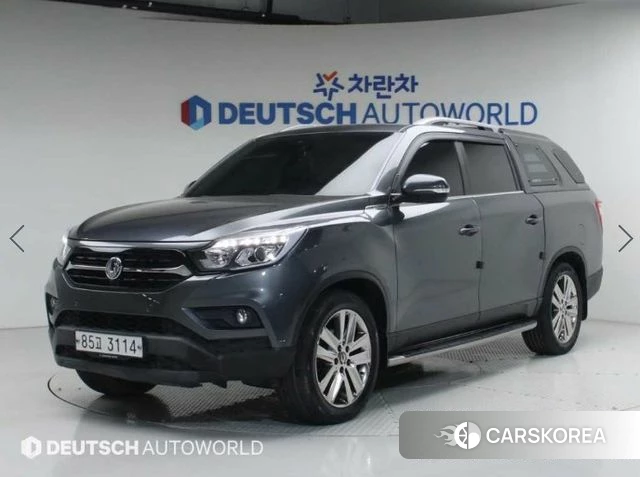 Ssangyong Rexton Sports 2018 Серый из Кореи