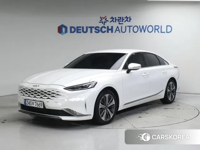 Kia K8 2021 Белый из Кореи
