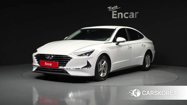 Hyundai Sonata (DN8) 2019 Белый из Кореи