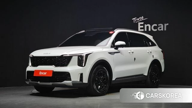 Kia The New Sorento 4th Generation 2024 Белый из Кореи