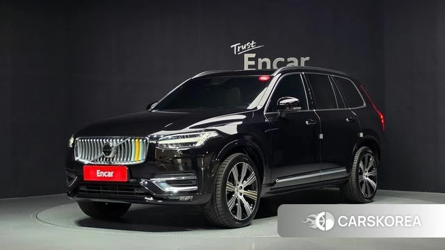 Volvo XC90 second Generation 2023 Черный из Кореи