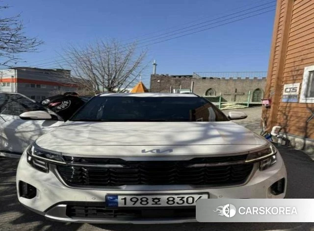 Kia The New Seltos 2023 Белый из Кореи