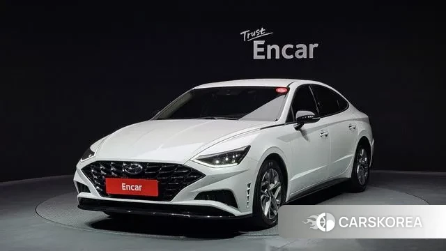 Hyundai Sonata (DN8) 2022 Белый из Кореи