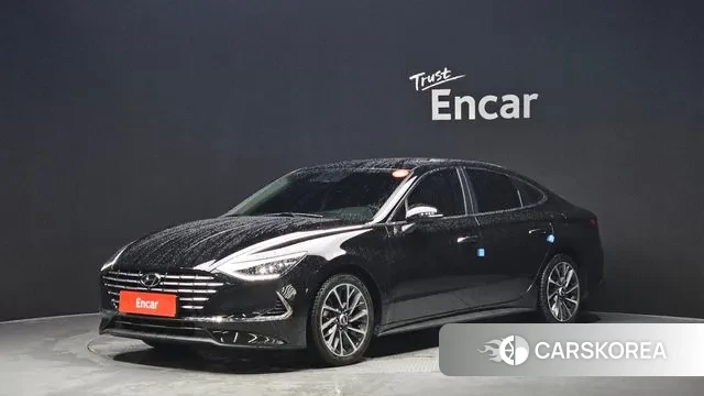 Hyundai Sonata Hybrid (DN8) 2023 Черный из Кореи