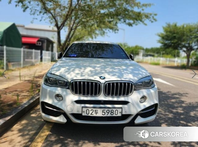 BMW X6 (F16) 2018 Белый из Кореи