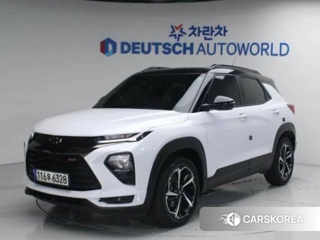 Chevrolet (GM Daewoo) Trailblazer 2021 Белый из Кореи