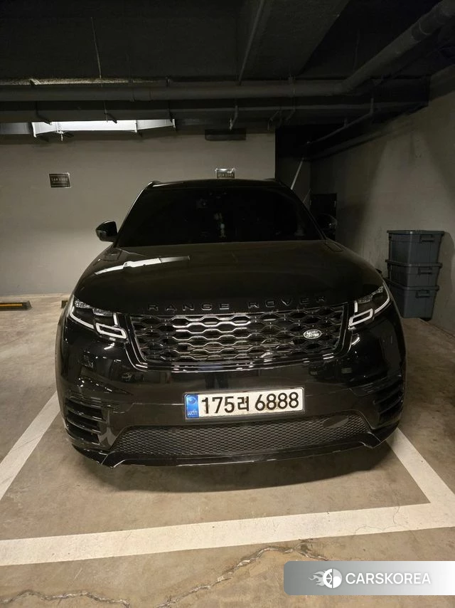 Land Rover Range Rover Velar 2020 Черный из Кореи