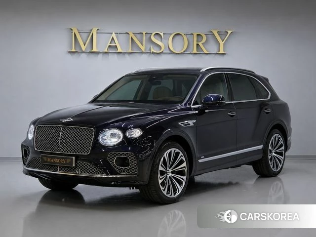 Bentley Bentayga 2021 Синий из Кореи