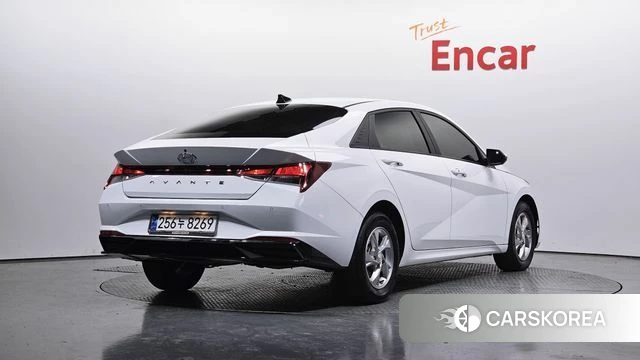 Hyundai Avante (CN7) 2020 Белый из Кореи