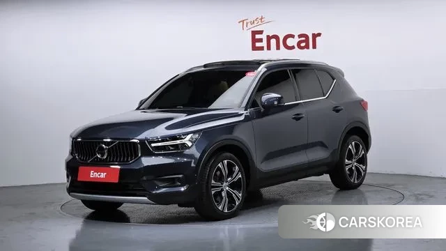 Volvo XC40 2019 Синий из Кореи