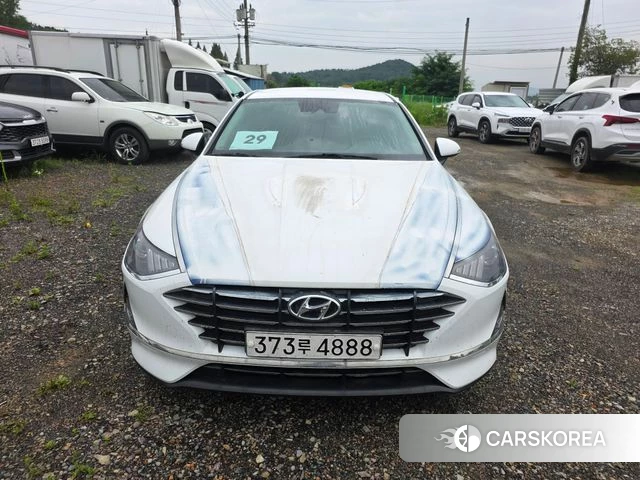Hyundai Sonata (DN8) 2019 Белый из Кореи
