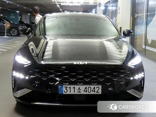 Kia K8 Hybrid 2024 Черный из Кореи