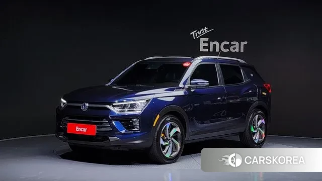 Ssangyong Beautiful Korando 2020 Синий из Кореи