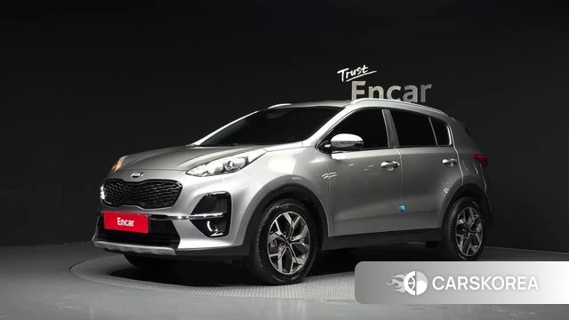 Kia Sportage The Bold 2019 Серебристо-серый из Кореи
