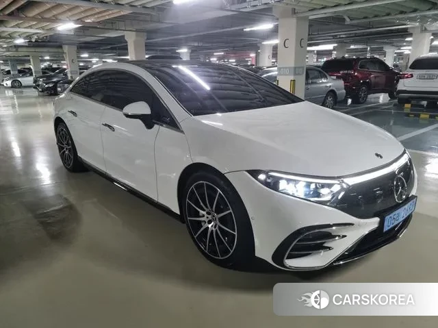 Mercedes-Benz EQS V297 2022 Белый из Кореи