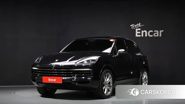 Porsche Cayenne (PO536) 2020 Черный из Кореи