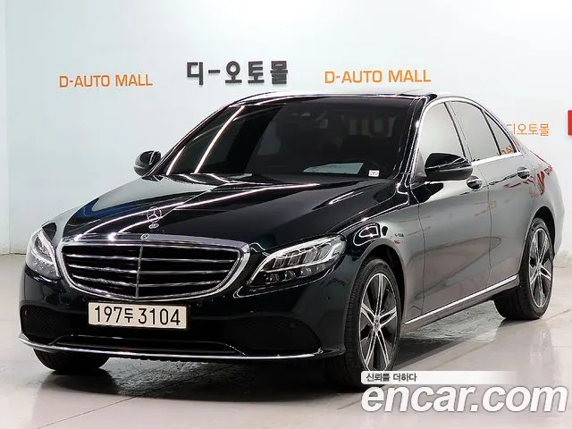 Mercedes-Benz C-Class W205 2019 Темно-зеленый из Кореи