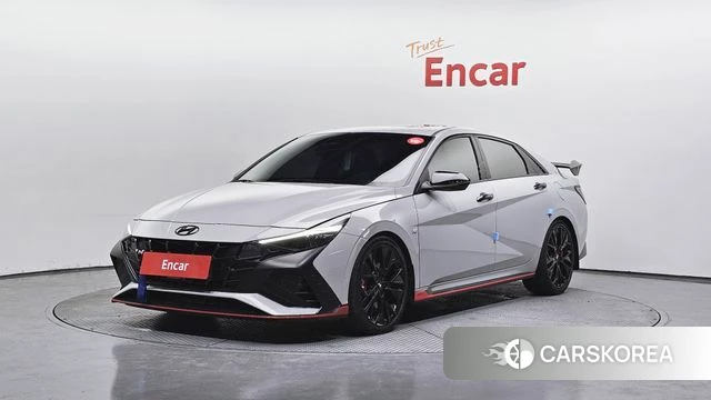 Hyundai Avante (CN7) 2022 Серебристо-серый из Кореи