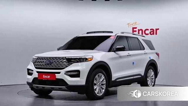 Ford Explorer 6th Generation 2023 Белый из Кореи