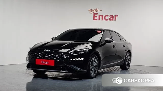 Kia K8 Hybrid 2022 Черный из Кореи