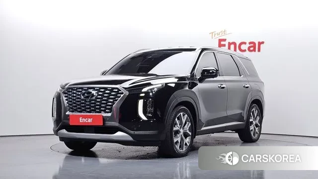 Hyundai Palisade 2021 Черный из Кореи
