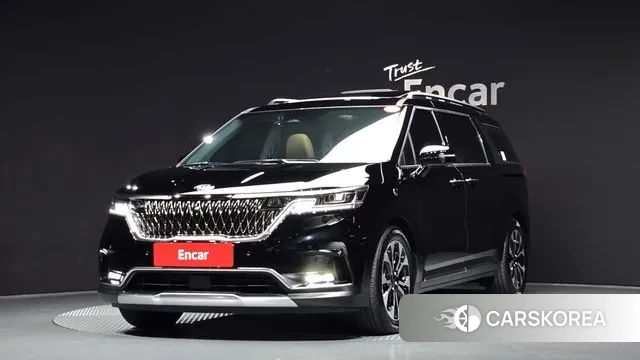 Kia Carnival 4th generation 2021 Черный из Кореи