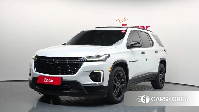 Chevrolet (GM Daewoo) Traverse 2022 Белый из Кореи