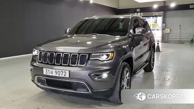 Jeep Grand Cherokee 2019 Серый из Кореи