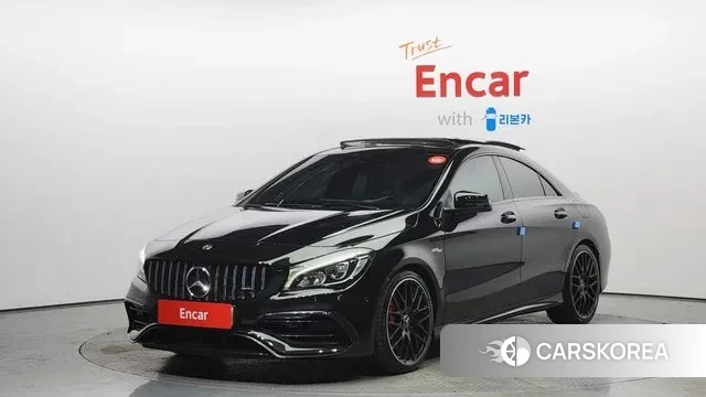 Mercedes-Benz CLA-Class C117 2018 Черный из Кореи