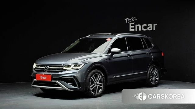 Volkswagen Tiguan Allspace 2023 Серый из Кореи